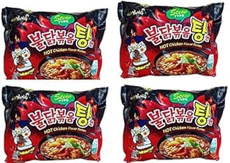 SAMYANG Stew Type Hot Chicken Flavour Ramen Instant Korean Noodles - 145Gm X Pack of 4 (Imported)