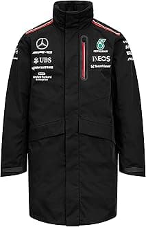 Mercedes AMG PetronasFormula One Team - 2023 Team Rain Jacket - Black - Men - Size: S