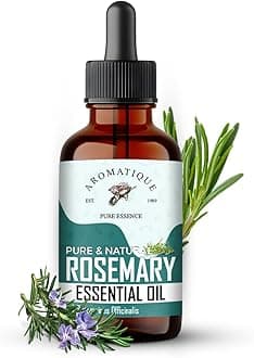 Rosemary Essential Oil 15ml | 100% Pure Natural | Multipurpose Care for Hair Scalp and Skin | Suitable for Aromatherapy and Daily Use for Men and Women
