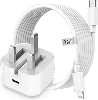 iPhone Fast Charger and Cable 3M[Apple MFi Certified],20W Fast iphone Charger Plug USB C Charger Plug Power Adapter with Charger Cable 3M Fast Charge for iPhone 14 13 12 Pro Max/Mini/11/XS/SE/8