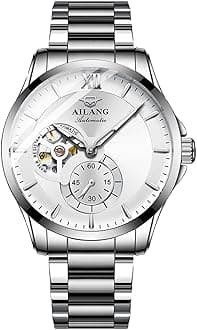 TEINTOP Ailang Series Men's Automatic Mechanical Watch with Steel Band