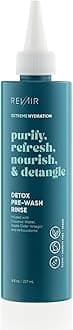 Detox Pre-Wash Apple Cider Vinegar Hair Rinse - Pre Shampoo Treatment for Hair - Remove Build-Up & Revive Curly/Coily Strands - Coconut Water Scalp Cleanser - Vegan & Cruelty Free (8 Fl Oz)