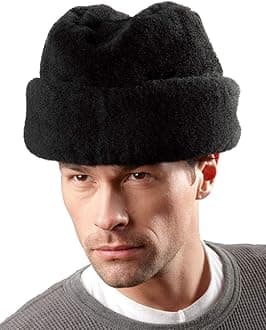 Mouton Sheepskin Russian Cossack Hat