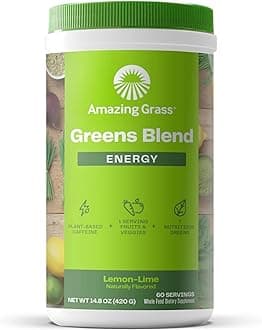 Amazing Grass Green Superfood Detox Effervescent, Lemon and Lime, 420 g