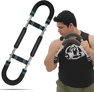 Twister Arm Trainer, 65-120lb Adjustable Chest Workout Equipment, Arm Trainer, Twister Arm Trainer, Portable Power Twister Bar, Detachable Design Fitness Anywhere