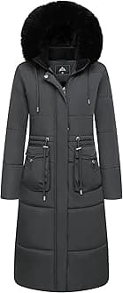 Women's Long Winter Puffer Coat