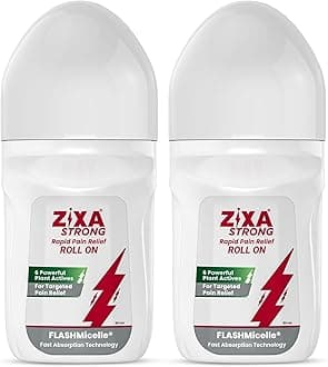 - Strong Roll On : Rapid Pain Relief for Headache, Migraine, Muscle Pain, Knee Pain, Joint Pain, Shoulder Pain, Body Pain, Leg Pain and Back Pain, 50ml (Pack of 2)