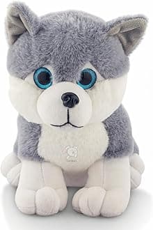 Storio Toy Super Cute Plushie Soft Toys for Kids | Plush Soft Toys for Baby Boys and Girls Kids - Husky Dog | Best Valentine Gift