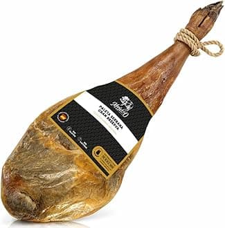 Spanish Serrano Ham Shoulder Gran Reserva 4–5kg | 12+ Months Cured Jamon Serrano (Paleta Serrana) | No Additives | EU Certified (ETG) | Product of Spain by The Black Hoof