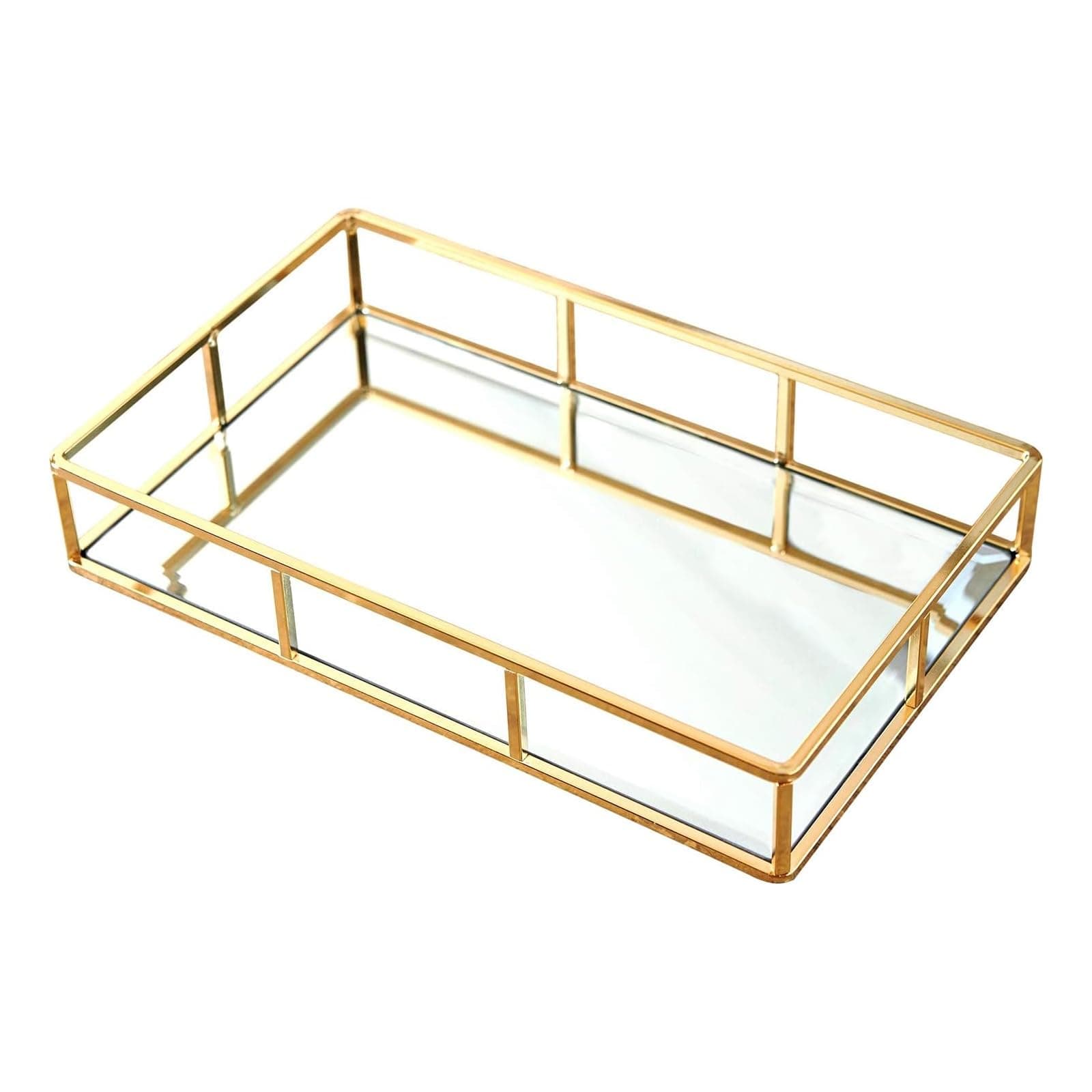 Gold Mirror Tray