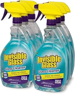 Premium Glass Cleaner - 32 oz 6 Bottle Pack, 92196-6PK by Invisible Glass