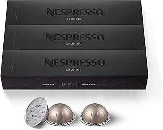 Capsules Vertuo, Arondio Gran Lungo Americano, Medium Roast Coffee, 30 Count Coffee Pods, Brews 5.0oz.