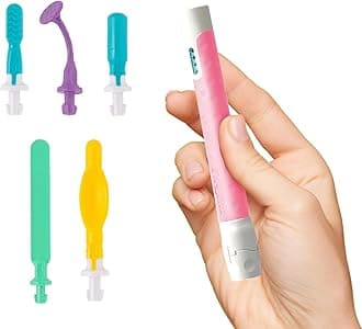 TalkTools Sensi Pink: 5 TIP KIT - Depressor Green Tip Kit