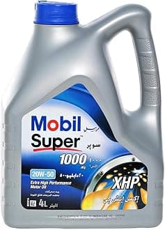 Mobil Super 1000 20W-50 Motor Oil - 4 Ltr.