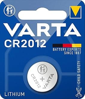 VARTA Batteries Electronics CR2012 Professional Lithium coin battery 1-pack, Battery in original blister pack of 1
