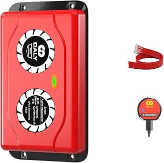 Daly Battery Equalizer 4S 1A with Bluetooth App and Wire Leads and Compatible Active Balancer for Lithium Battery Rated 3.7V 3.2V 2.2V