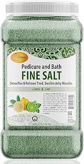 Professional Dead Sea Salt Pedicure Soak - The Therapeutic Mineral Upgrade for a Premium Pedicure Service that Softens Skin Faster, Creating an Effortless, Premium Pedicure Experience 128 Oz