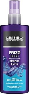 John Frieda Frizz Ease Dream Curls Daily Styling Spray for Curly Hair, 200 ml