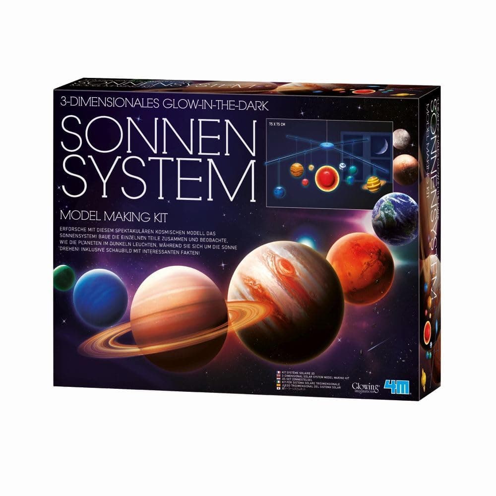 4M "Solar System Mobile 3D Making Kit (Multi-Colour)