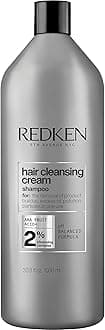 Detox Hair Cleansing Cream Clarifying Shampoo For All Hair Types - Removes Buildup and Strengthens Hair Cuticle