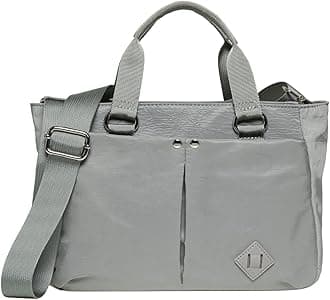 KAUKKO Women Crossbody Bag Handbag Lightweight Shoulder Purse Nylon Multi Pocket Crossbody Bag Ladies Travel Handbag