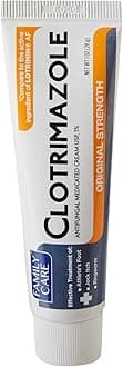 2 Pk. Family Care 831527005052-1 Clotrimazole Anti-Fungal Cream, 1% USP