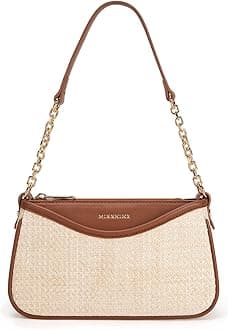 Purses for Women, Shoulder Bag Small Handbags Vedan Leather Underarm Bags Trendy Hobo Cute Clutch Purse