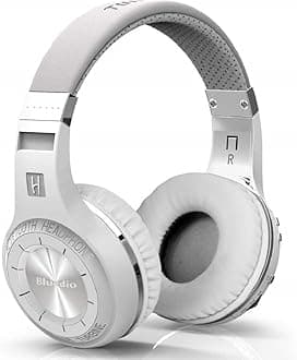 Bluedio HT Turbine Wireless Bluetooth 5.0 Stereo Headphones with Mic (White)