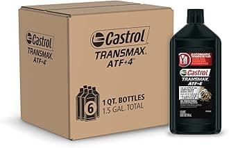 Transmax ATF+4 Automatic Transmission Fluid, 1 Quart, Pack of 6