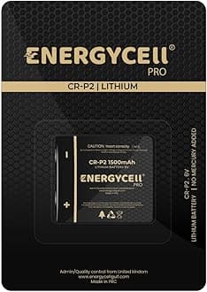 CR-P2 Energycell Pro 6V Lithium Battery - One Card