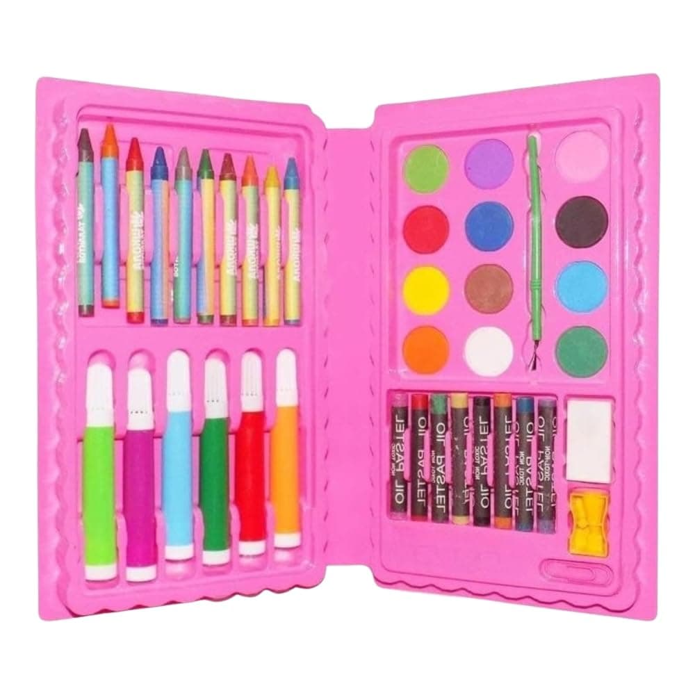Toy Imagine Color Set for Kids Drawing Doodle Sketch Crayon Painting Water Paint Art Set Colour Kit (Colour Set 42)