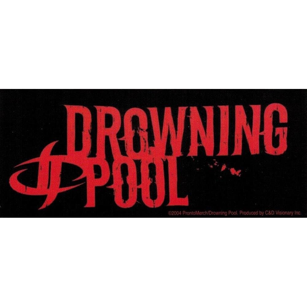 DROWNING POOL LOGO STICKER