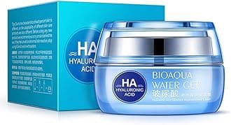 BIOAQUA Anti-Aging Cleaning Moisturizers HA Water Get Replenishment Face Skin Cream Hyaluronic Acid Natural Ingredients Hydrating 50 g