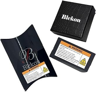 Blekon Collections Women's Cuff Watch - Round Analog Display Arabic Numbers 23mm Case Wire Bracelet Watch for Women Elegant Cable Cuff Bangle Wrist Watch