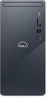 Dell Inspiron 3030 Tower Desktop Computer - 14th Gen Intel Core i7-14700 up to 5.40 GHz Processor, 8GB DDR5 RAM, 2TB NVMe SSD, Intel UHD Graphics 770, DVD+RW, Windows 11 Pro