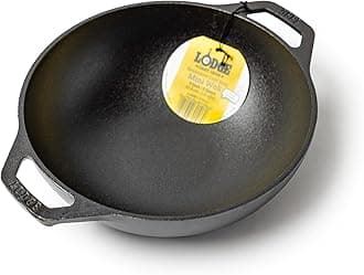 Lodge Manufacturing Company L9MW Mini Wok Cast Iron, 9", Black