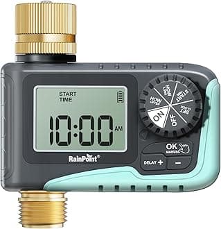 RAINPOINT Brass Inlet Hose Timer for gadern
