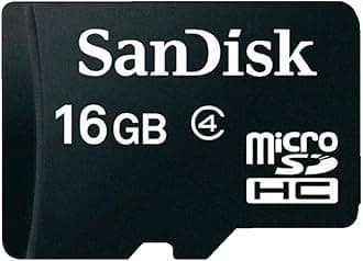 SanDisk 16 GB microSDHC Memory Card Only - Frustration-Free Packaging, Black