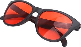 – BTER Color Blindness Glasses, Red Green Color Correcting Colorblind Glasses Portable Unisex Colorblind Sunglasses with Wipes, Storage Box for Men Women Red Green Blindness Both Outdoor and Indoor Use