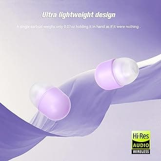 Mini Invisible Small Bluetooth Earbuds Sleeping for Small Ears Low Profile Tiny Hidden Discreet Smallest Earbuds for Work Sleep Ear Buds Invisible Headphones Buds Black