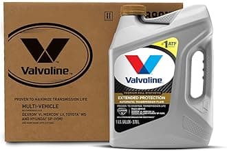 Valvoline Extended Protection Full Synthetic Automatic Transmission Fluid ATF 1 GA, Case of 3