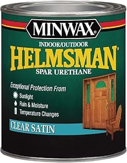 Minwax Helmsman Indoor/Outdoor Spar Urethane, Pint, Satin