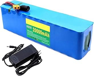 48V 20Ah 13S3P E-Bike Lithium Ion Battery Pack Built-in BMS Protection Ideal for 200-1000W Electric Bicycle Motor T Plug
