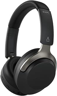 Zen Hybrid SXFI Wireless Over-Ear Headphones with Super X-Fi Technology, Adaptive Hybrid Active Noise Cancellation, Ambient Mode, Up to 70 Hours, Low Latency Mode (Black)