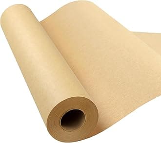 Brown Paper Roll 15"×1200", Brown Wrapping Paper, Wrapping Paper, Craft Paper, Packing Paper for Moving, Packing, Gift Wrapping, Wall Art, Table Runner, Floor Covering