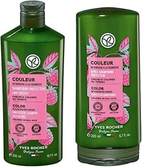 Color Protection and Shine Dyed Hair Conditioner and Shampoo Set of 2-300 ml./10.1 fl.oz. and 200 ml./6.7 fl.oz.