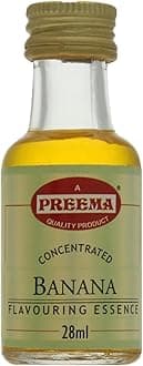 Flavouring Essence 28ml Bottle Halal Different Flavours Essance For Baking Cooking Drinks HerbsnSpiceit (28ml, Banana)