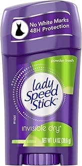 Invisible Dry Antiperspirant & Deodorant, Powder Fresh, 1.4 Ounce (Pack of 4)
