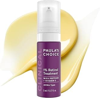 CLINICAL 1% Retinol Treatment Cream | Peptides, Vitamin C & Licorice Extract |.