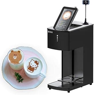 Food-grade Coffee Latte Art Barista Printer Digital Inkjet Cake Desserts Decoration Maker with a Camera